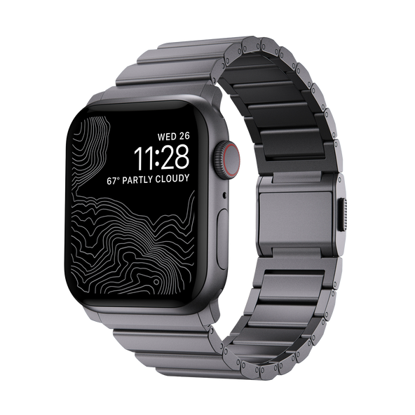 Nomad Aluminium Band - 45/49mm - Space Grey