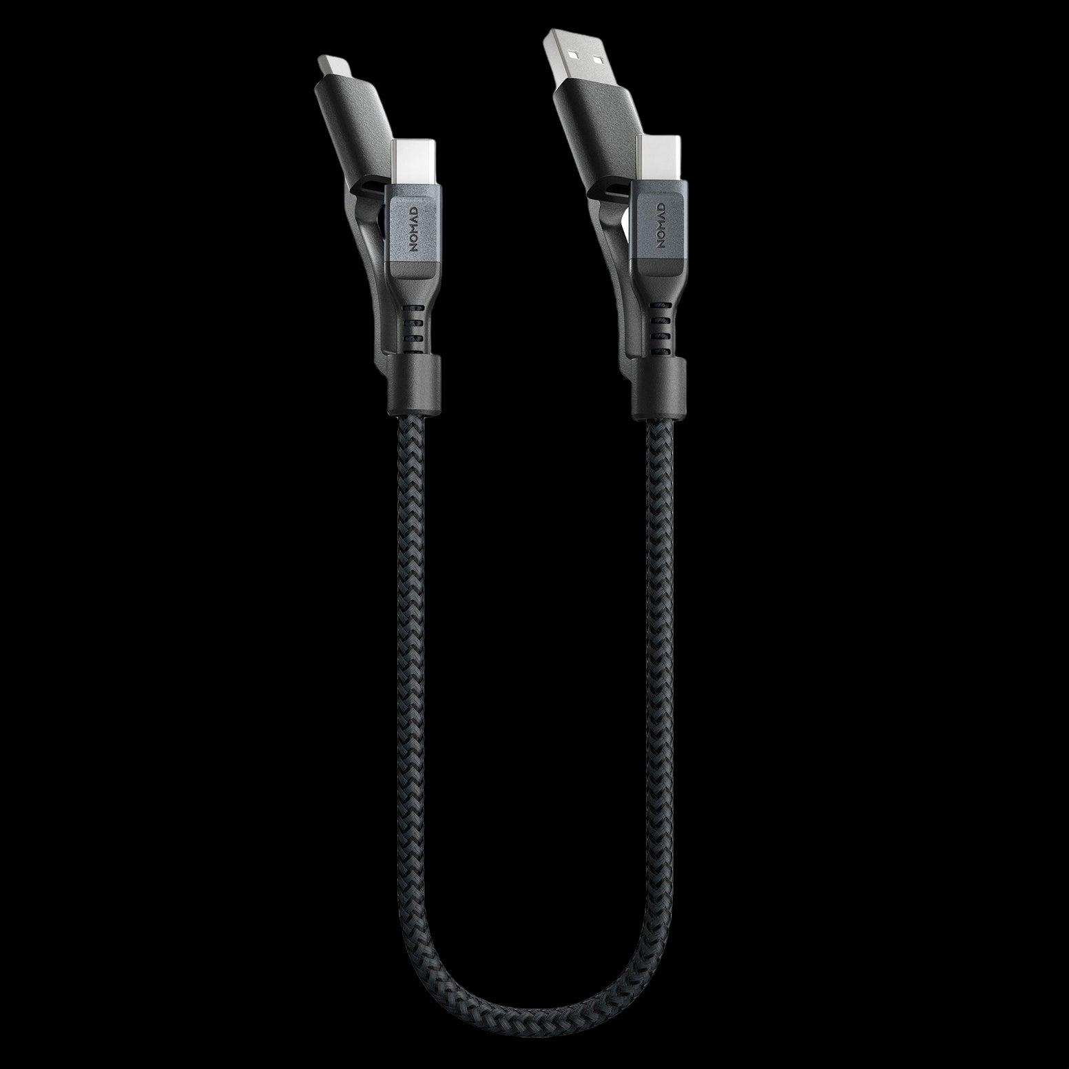 Nomad Premium Kevlar Wrapped USB-C to Universal Cable - 0.3m - Discontinued