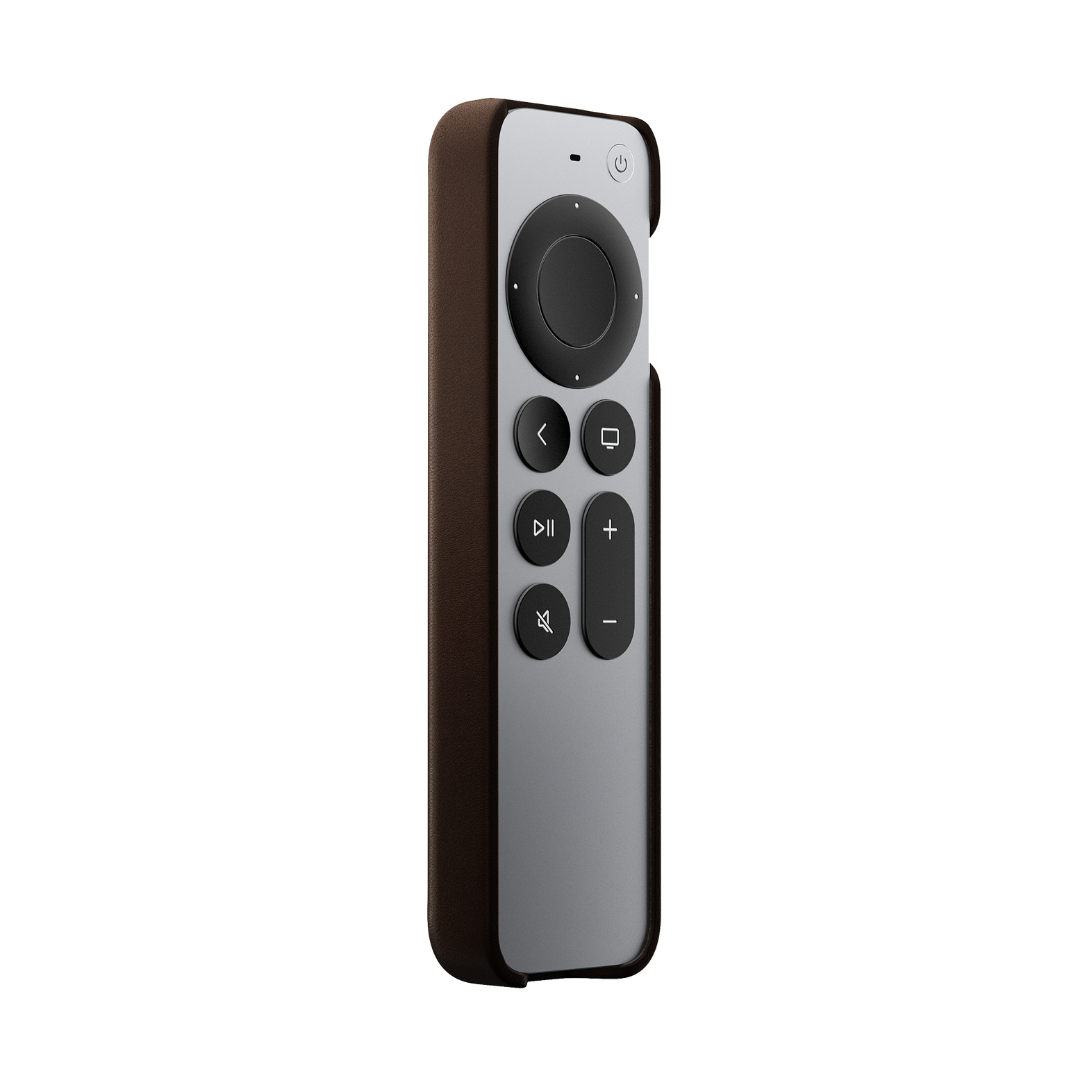 Nomad Horween Leather Cover for Siri Remote (2nd Gen) & AirTag - Ashland Brown - Discontinued