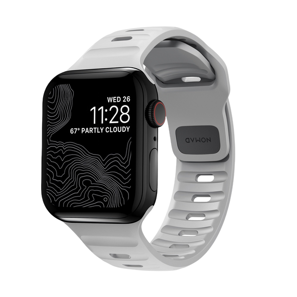 Nomad Sport Band - 45/49mm - Lunar Grey