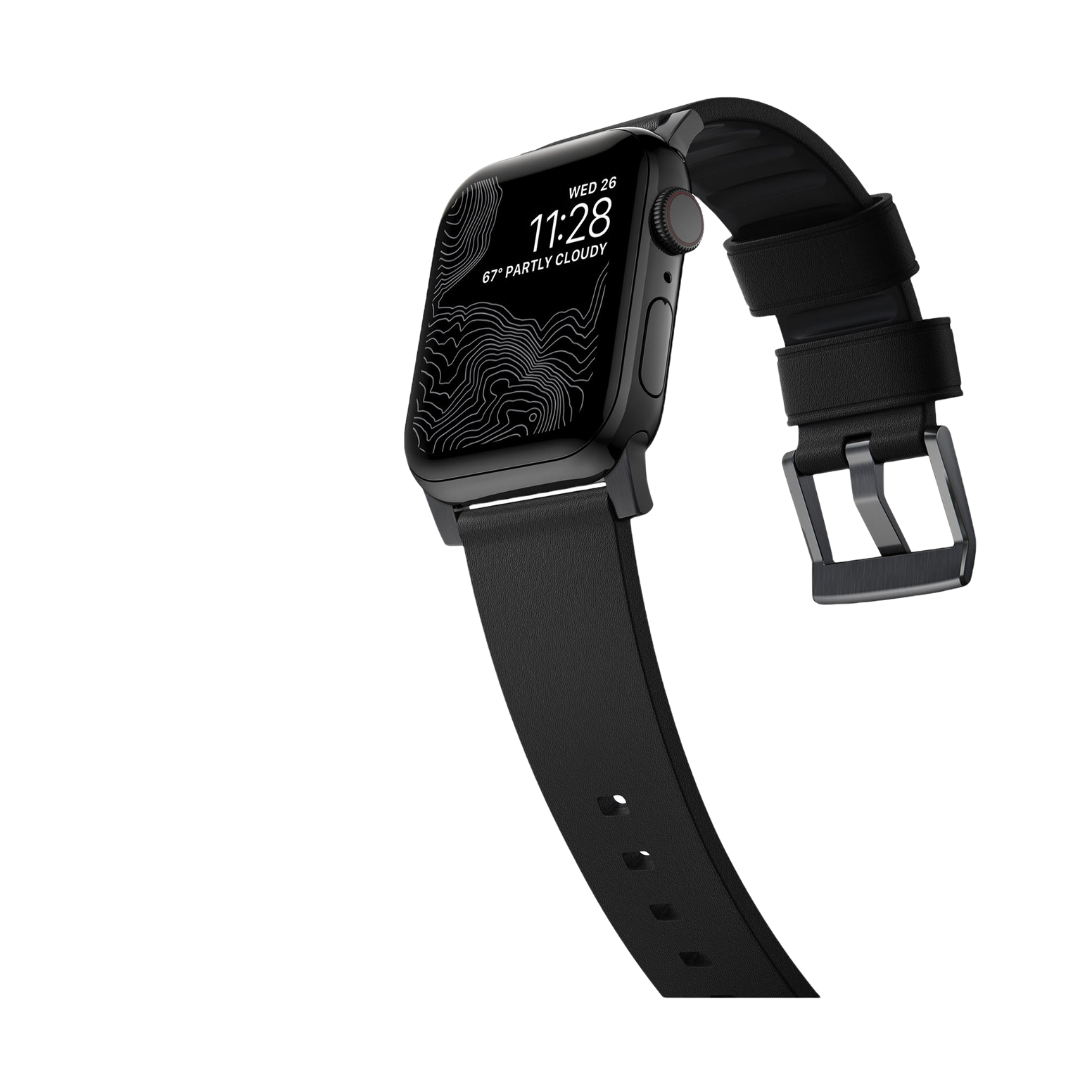 Nomad Active Band Pro - 45/49mm - Black - Black Hardware