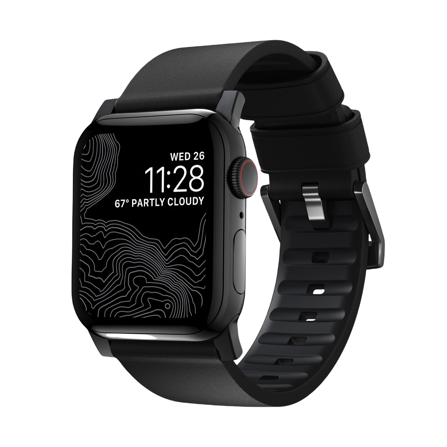 Nomad Active Band Pro - 45/49mm - Black - Black Hardware | Megamac