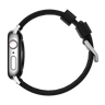 Nomad Active Band Pro - 45/49mm - Black - Silver Hardware