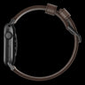 Nomad Modern Band with Horween Leather - 45/49mm - Brown - Black Hardware