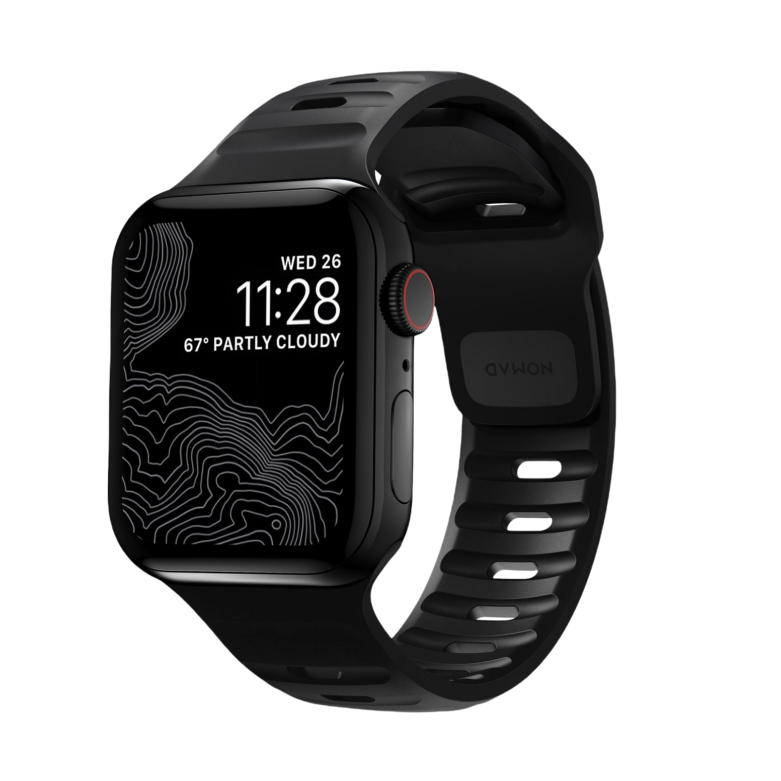 Nomad Sport Band - 45/49mm - Black