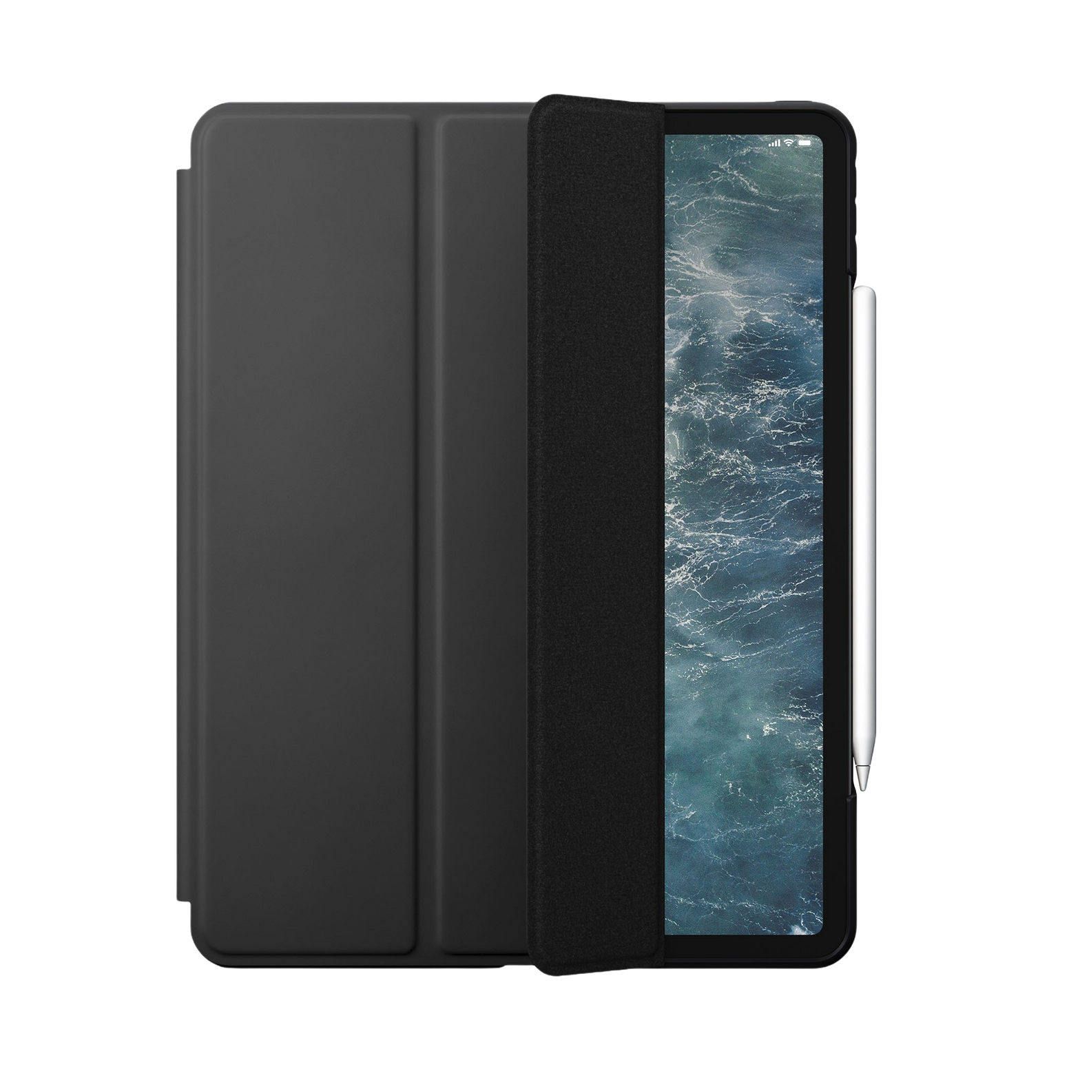 Nomad Rugged Folio for iPad Pro 12.9" (4th Gen) - High Performance PU - Grey - Discontinued