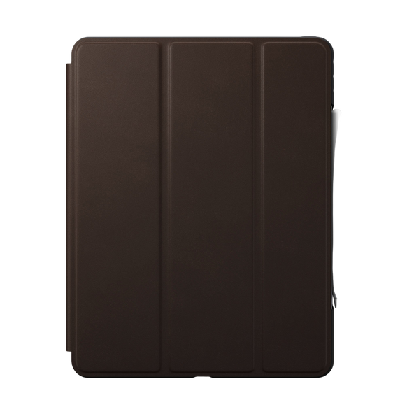 Nomad Rugged Folio for iPad Pro 12.9" (4th Gen) - Horween Leather - Rustic Brown - Discontinued