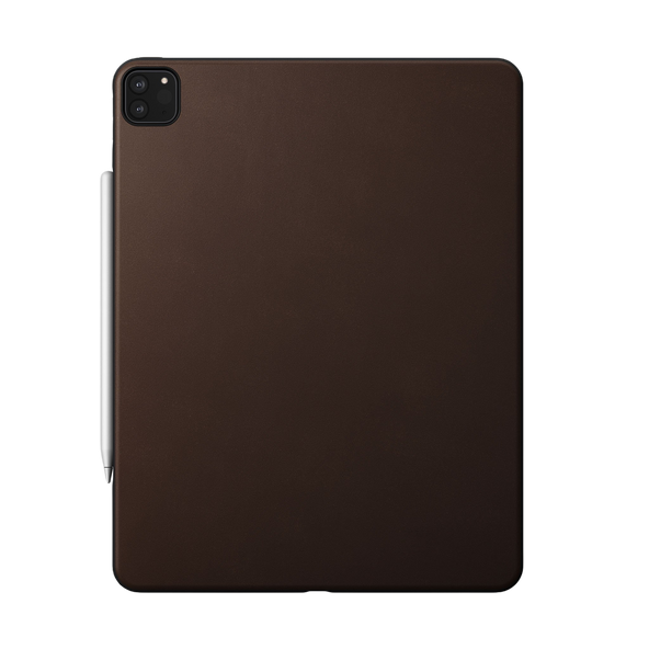 Nomad Rugged Case for iPad Pro 12.9" (4th Gen) - Horween Leather - Rustic Brown