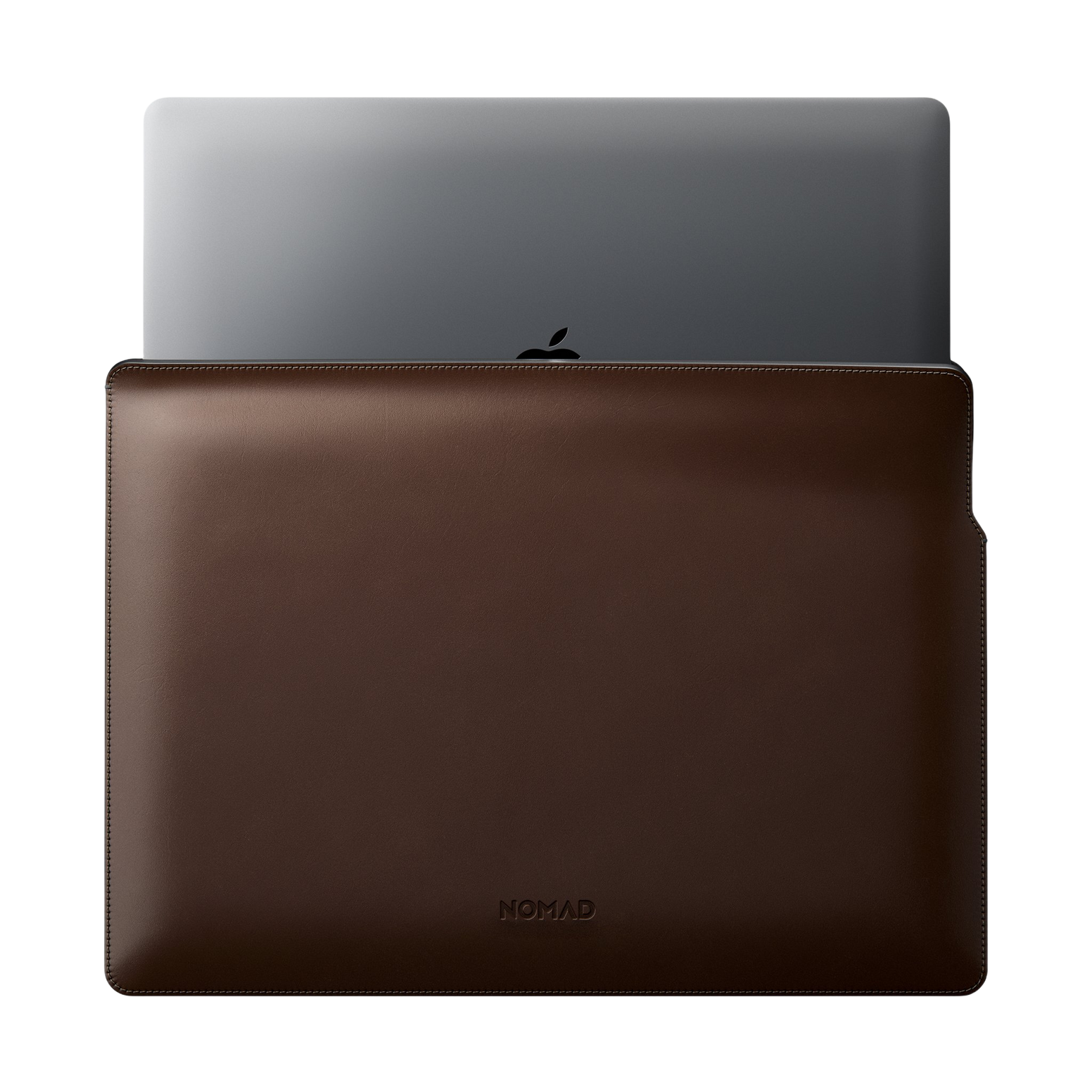 Nomad Leather Sleeve for MacBook Pro 16" - Rustic Brown