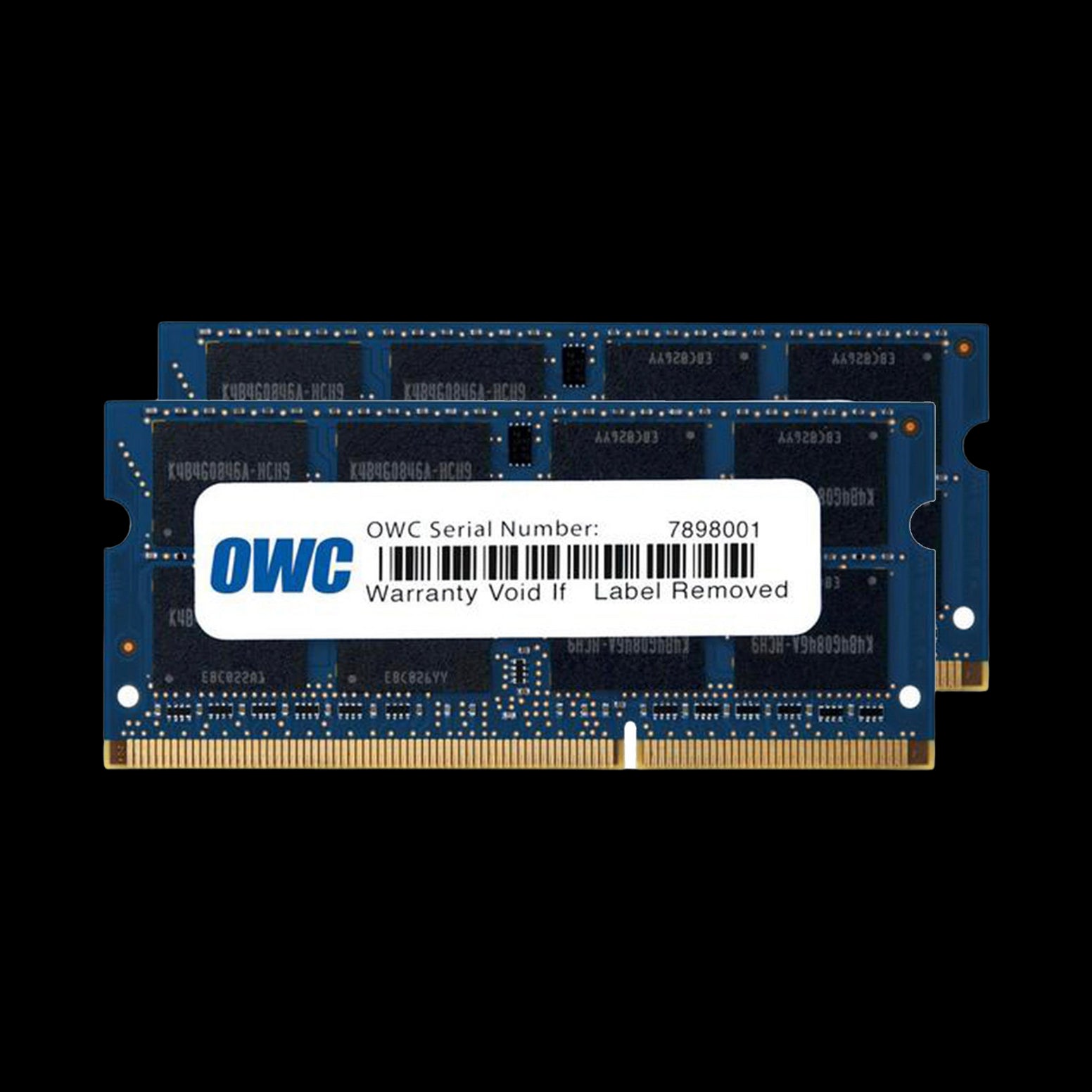 12GB OWC Memory Upgrade Kit (1 x 4GB + 1 x 8GB) 1333MHz PC3-10600 DDR3L SO-DIMM