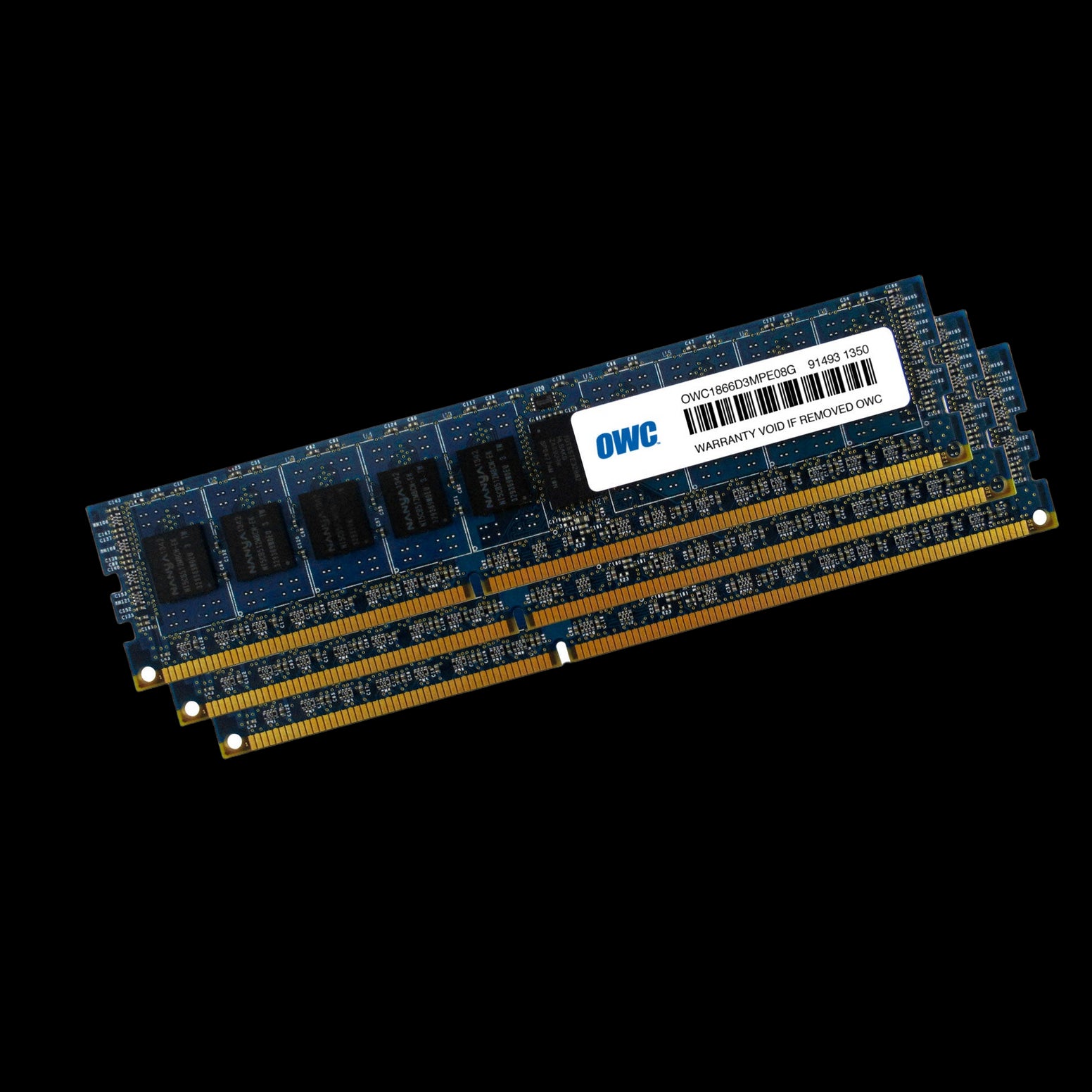 24GB OWC Matched Memory Upgrade Kit (3 x 8GB) 1866MHz PC3-14900 DDR3 ECC Non-Registered 240 Pin SDRAM