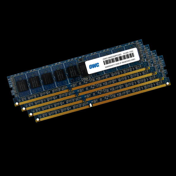 32GB OWC Matched Memory Upgrade Kit (4 x 8GB) 1866MHz PC3-14900 DDR3 ECC Non-Registered 240 Pin SDRAM