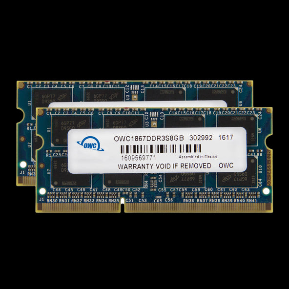 12GB OWC Memory Upgrade Kit (1 x 4GB + 1 x 8GB) 1867MHZ PC3-14900 DDR3 SO-DIMM