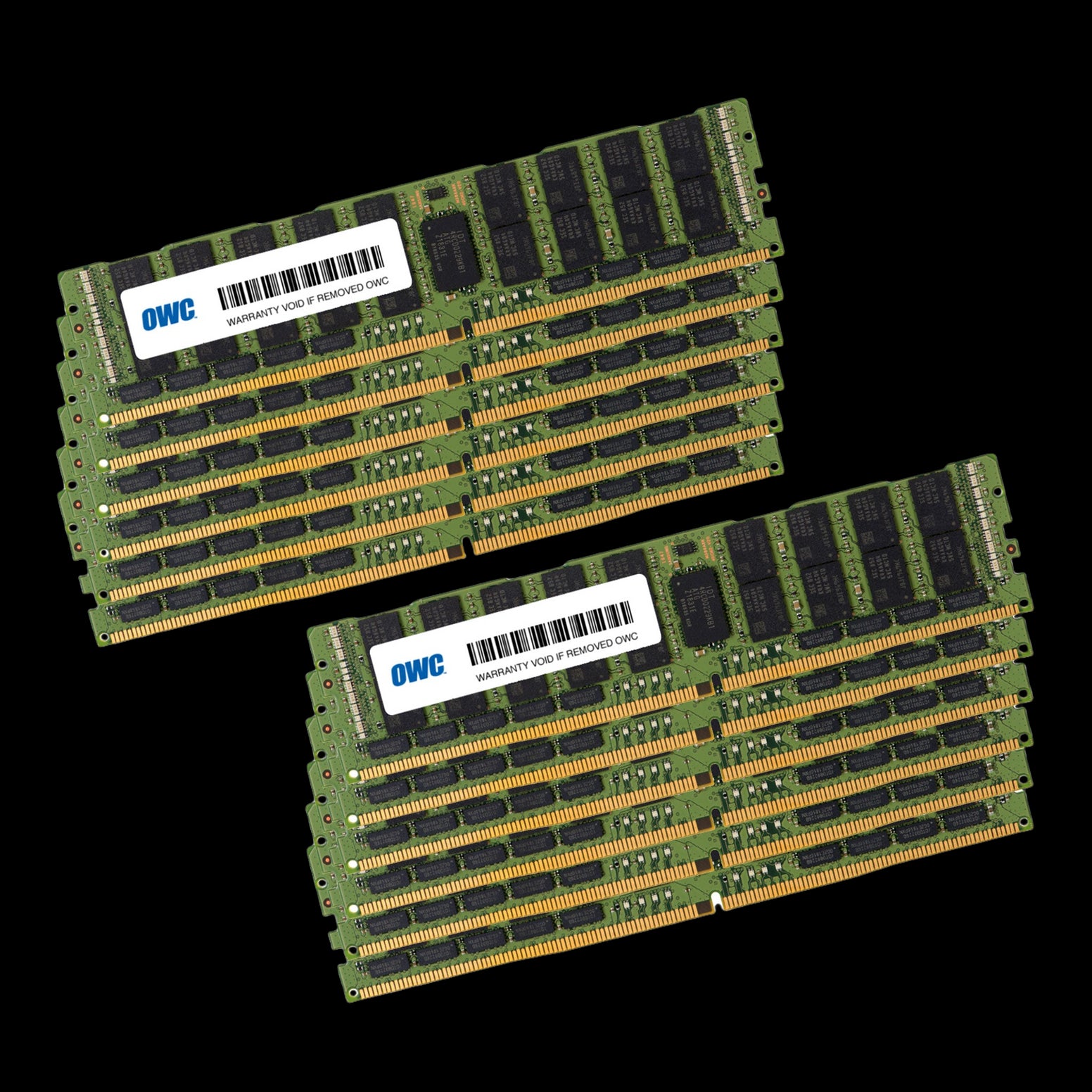 192GB OWC Matched Memory Upgrade Kit (12 x 16GB) 2666MHz PC4-21300 DDR4 RDIMM