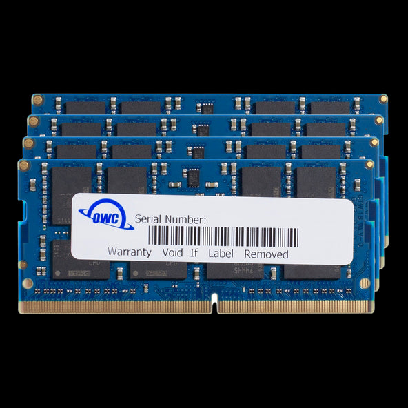64GB OWC Matched Memory Upgrade Kit (4 x 16GB) 2666MHz PC4-21300 DDR4 SO-DIMM