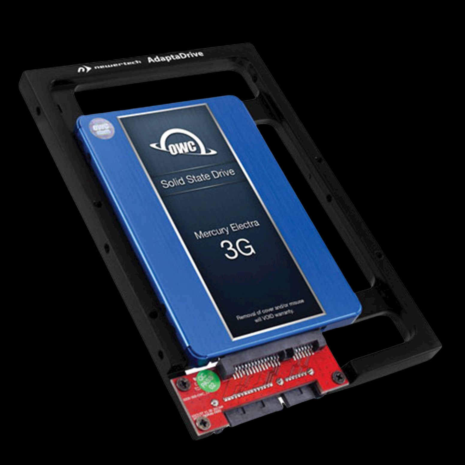 OWC 2TB Mercury Electra 2.5" SSD & NewerTech AdaptaDrive 3.5” Drive Bay Adapter Bundle Kit