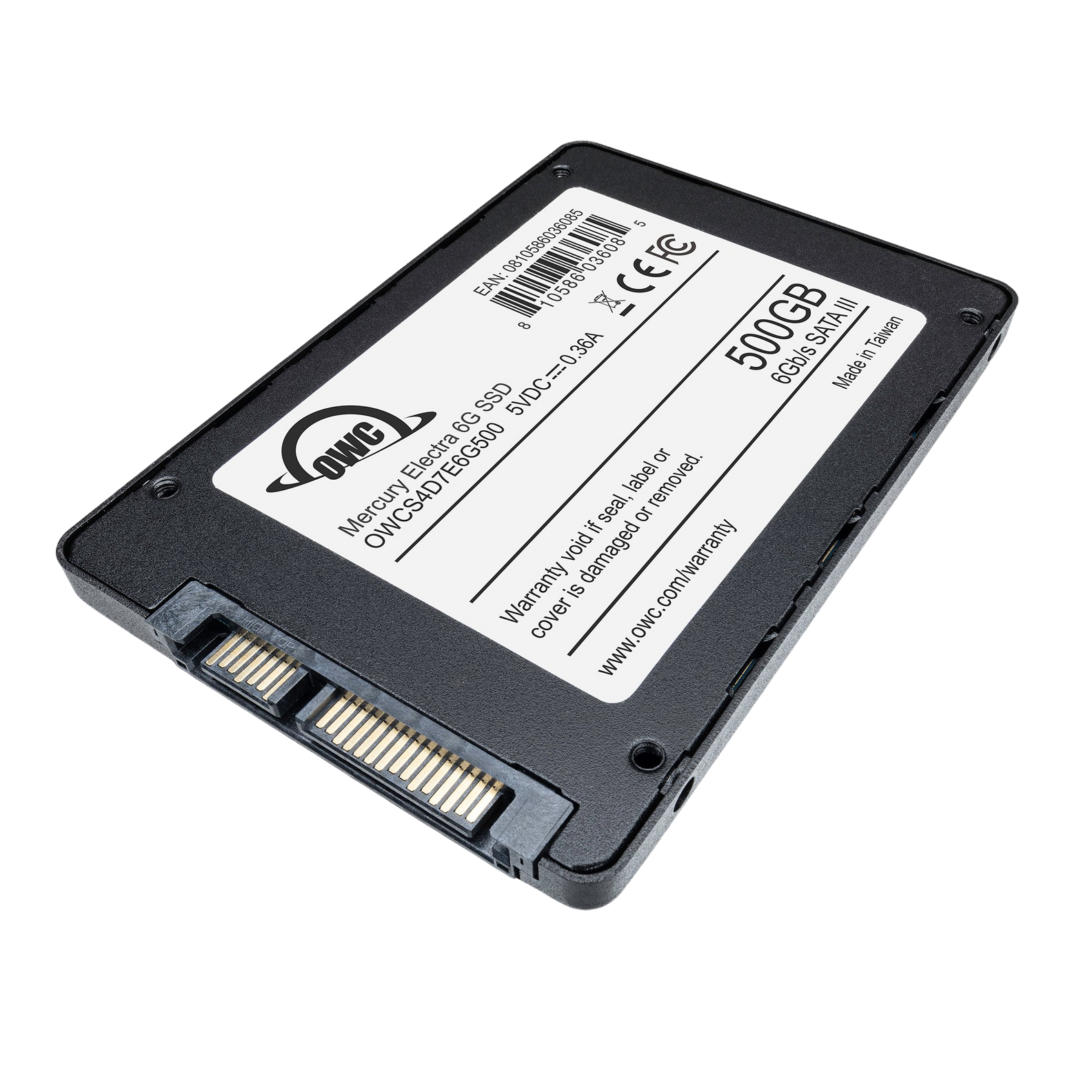 OWC 500GB Mercury Electra 6G 2.5" Serial-ATA 7mm SSD - Discontinued