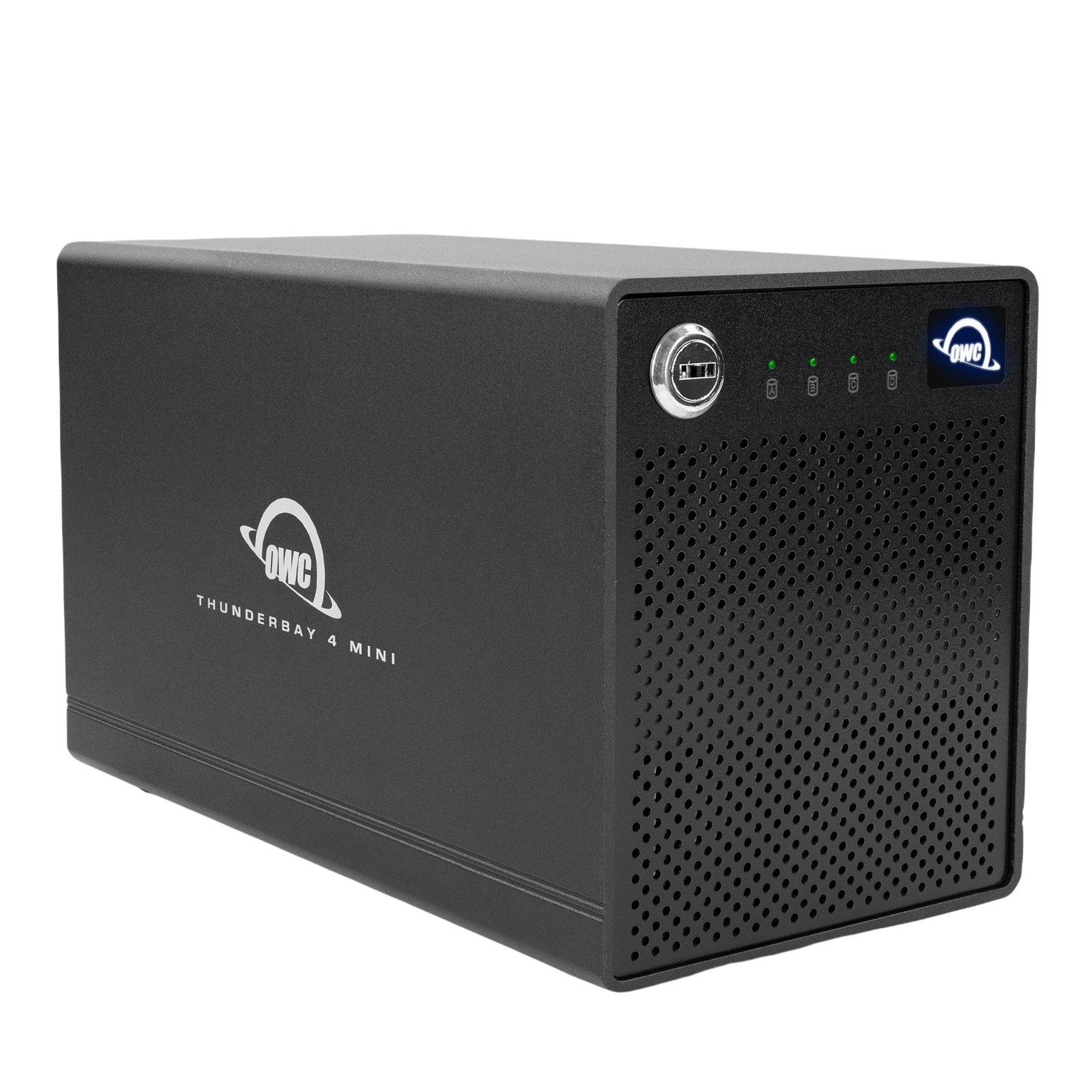 OWC 16TB SSD ThunderBay 4 mini (Thunderbolt 3 Model) with Dual Thunderbolt 3 Ports and SoftRAID XT