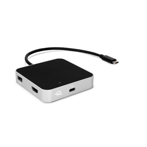 OWC USB-C Travel Dock - 60W - Silver - Discontinued