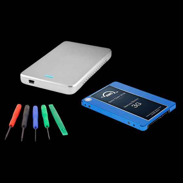 OWC 250GB Mercury Electra 3G 2.5" SSD, Express Enclosure & Toolkit DIY Upgrade Bundle