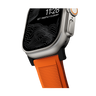 Nomad Rugged Band - 45/49mm - Ultra Orange - Black Hardware