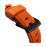 Nomad Rugged Band - 45/49mm - Ultra Orange - Black Hardware