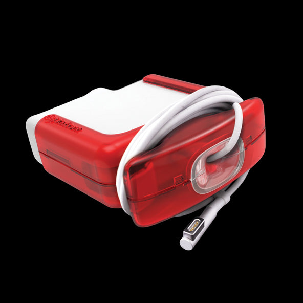Juiceboxx Charger Case (for 60w Apple Power Adapter/Charger) - Red