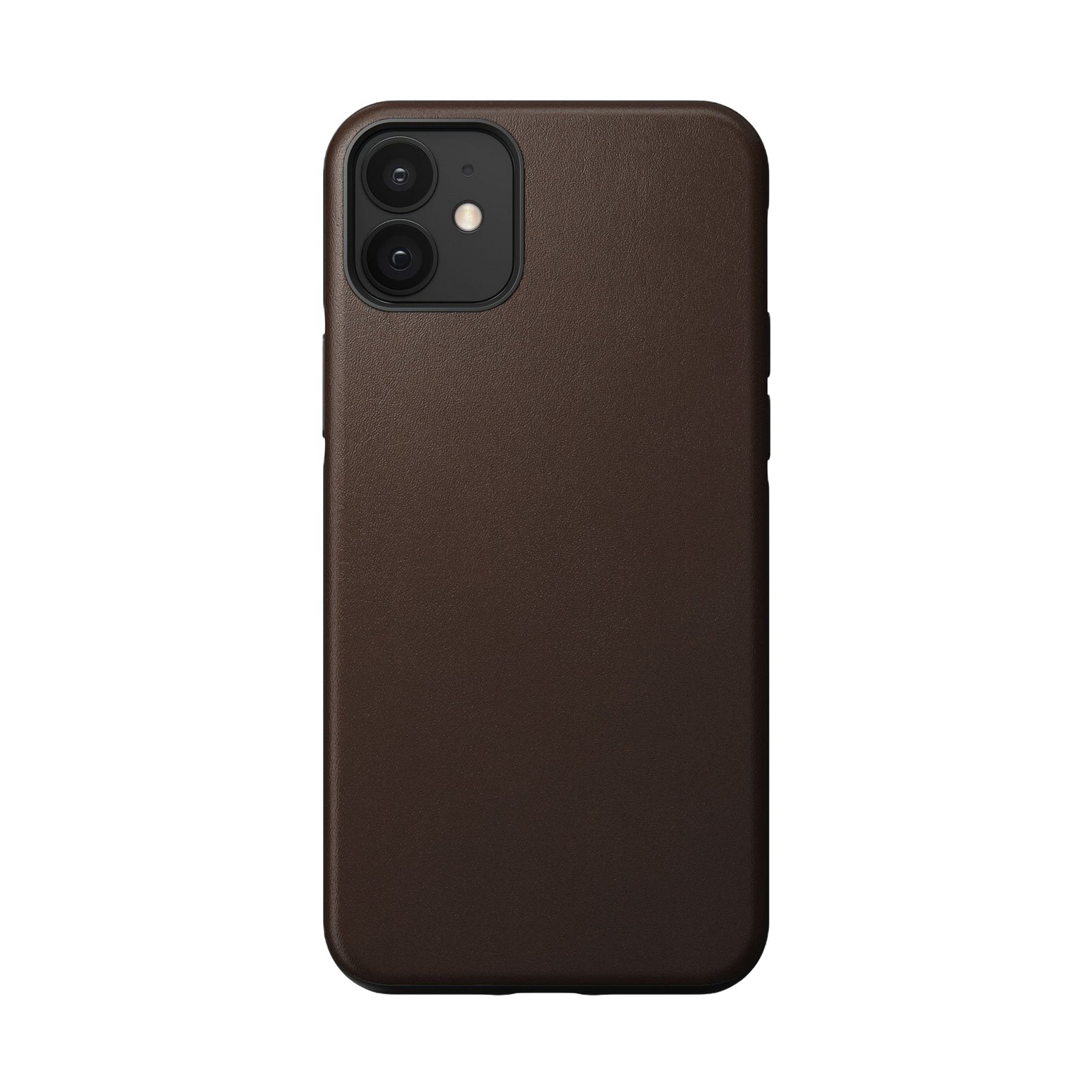 Nomad Rugged Case with Horween Leather for iPhone 12 (6.1") - Rustic Brown - Discontinued