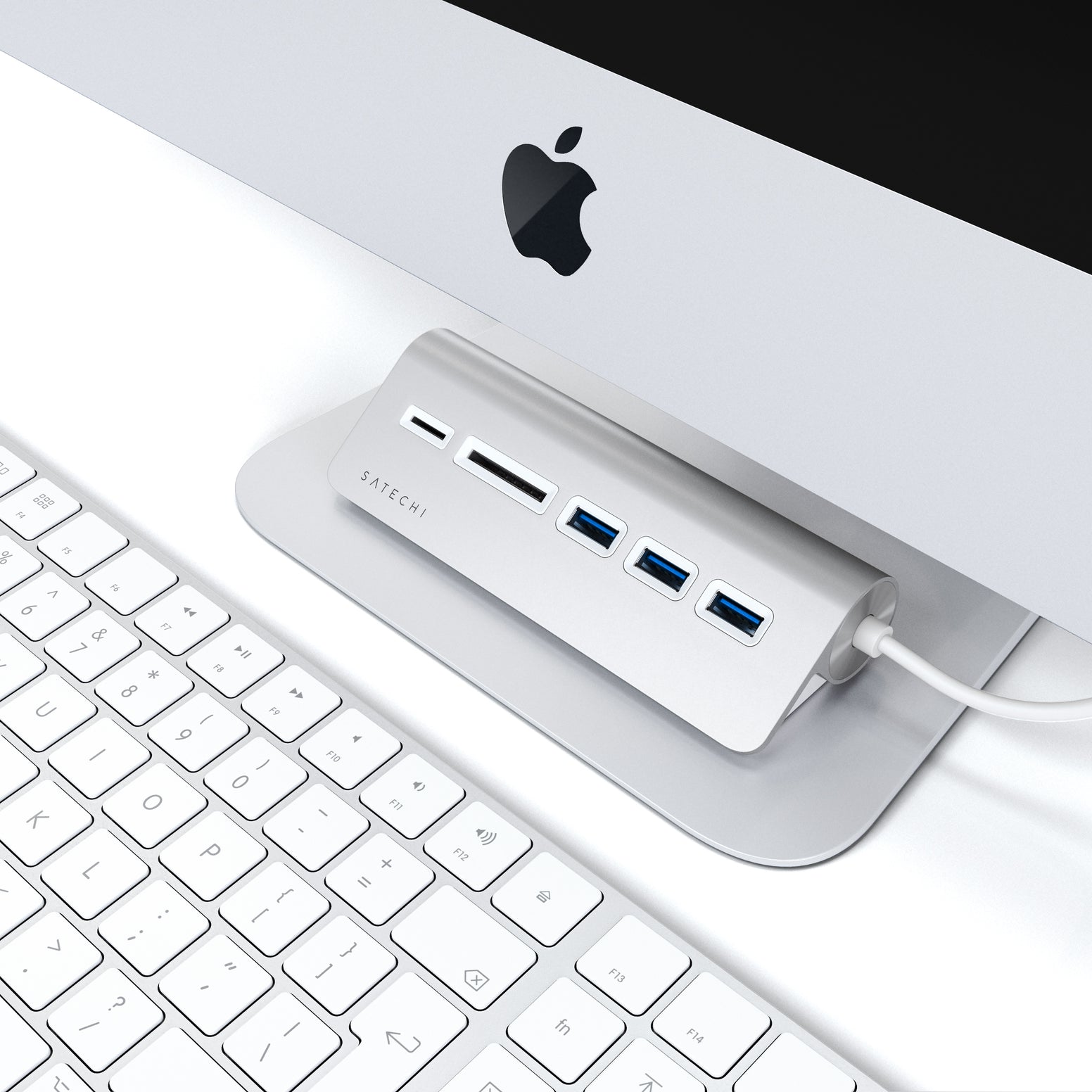 Satechi USB-C Combo Hub for Desktop - Silver