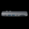 Satechi Aluminium Pro Hub Multi-Port USB-C Dock Adapter - Space Grey