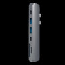 Satechi Aluminium Pro Hub Multi-Port USB-C Dock Adapter - Space Grey