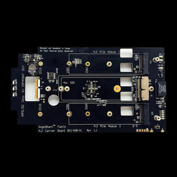 Amfeltec AngelShark Mac Pro (Late 2013) PCIe Gen 3 Carrier Board for M.2 PCIe SSD modules - Discontinued