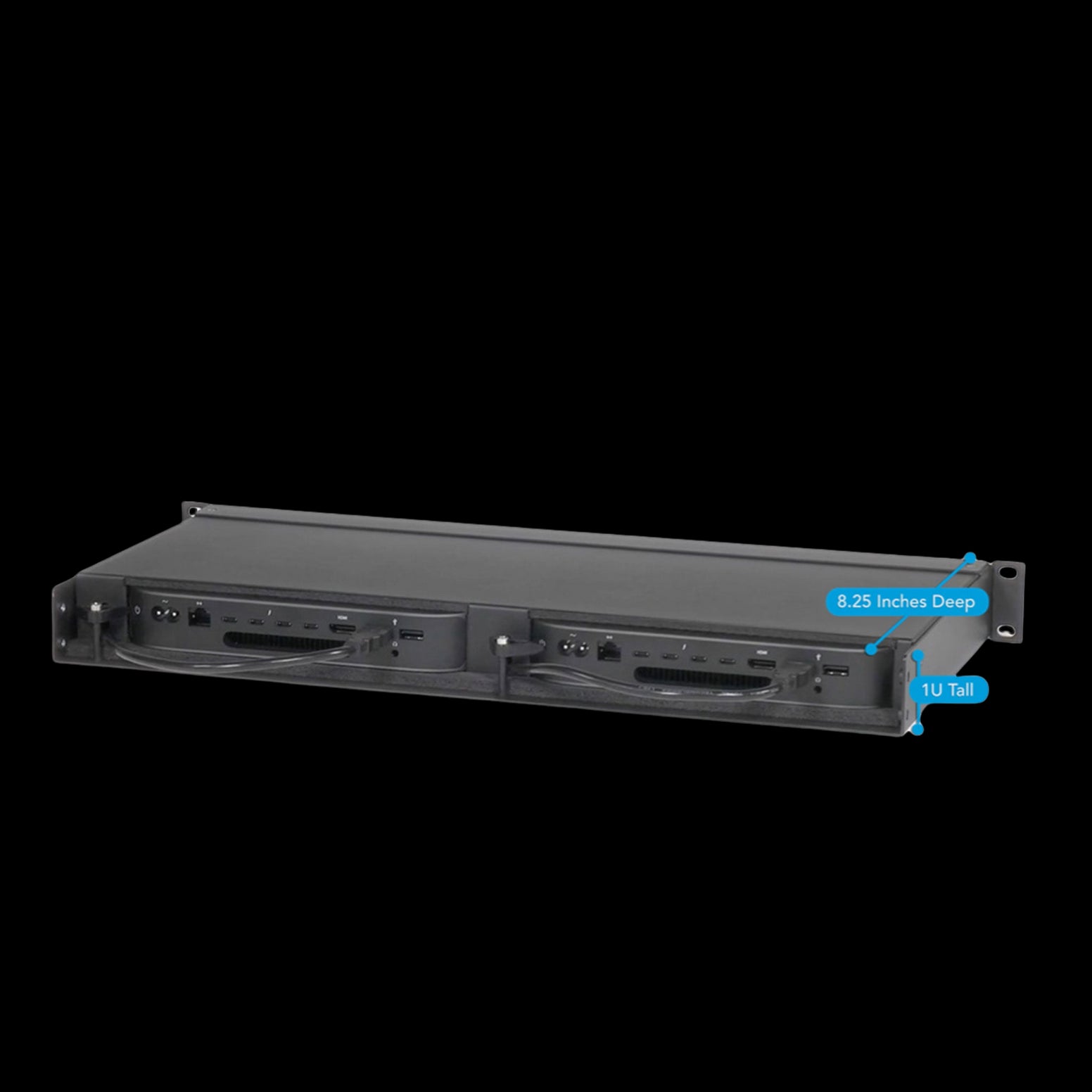 Sonnet Technologies RackMac mini 1U Rackmount Enclosure (for Mac mini 2010 - Late 2018) - Discontinued