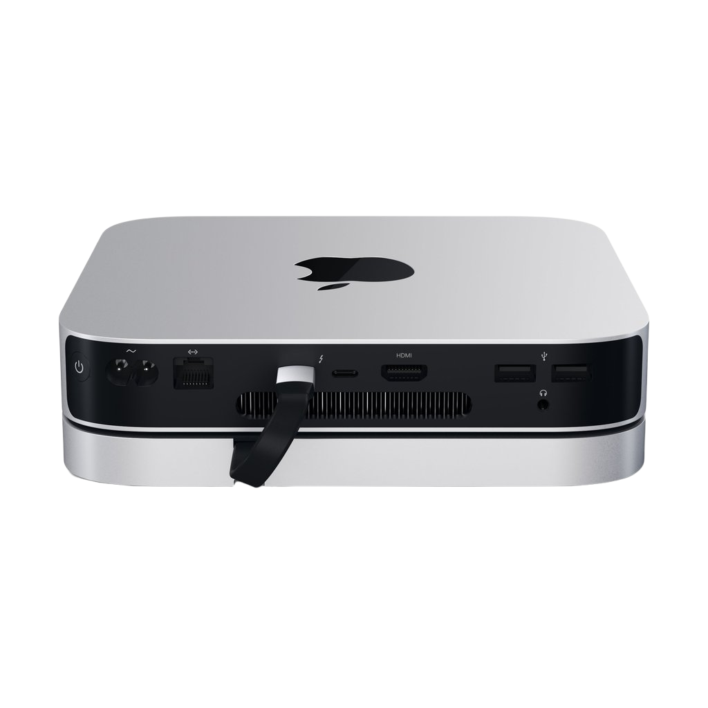 Satechi USB-C Aluminium Stand & Hub for Mac Mini - Silver