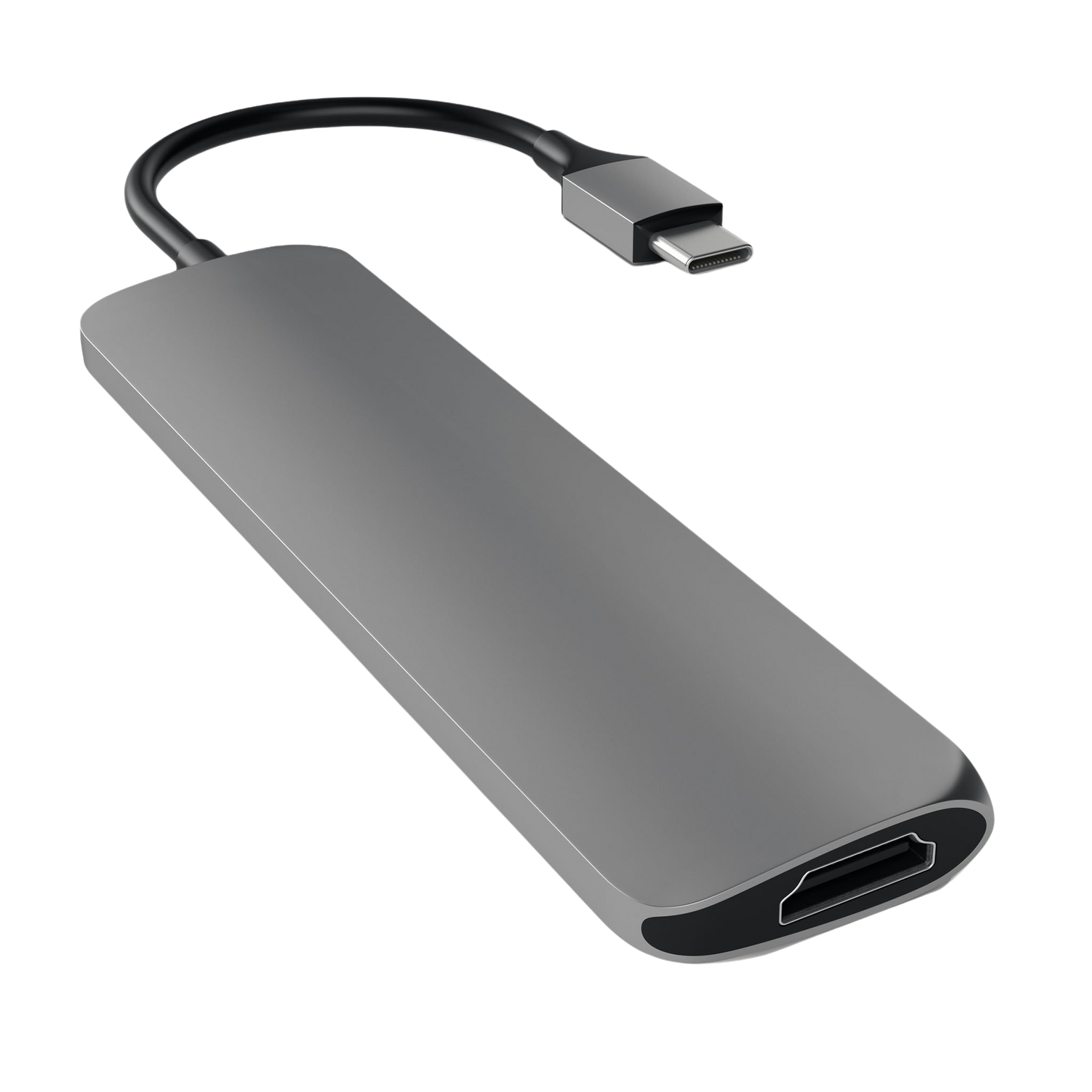 Satechi Aluminium Type-C Slim Multi-Port Adapter 4K - Space Grey