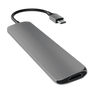 Satechi Aluminium Type-C Slim Multi-Port Adapter 4K - Space Grey