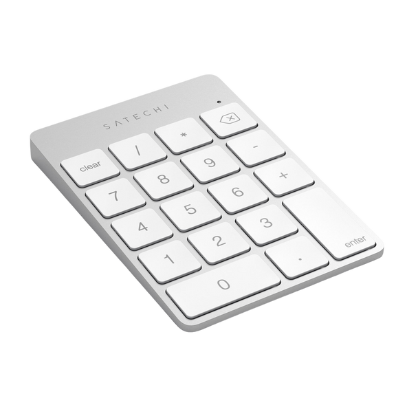 Satechi Slim Bluetooth Wireless Numerical Keypad - Silver - Discontinued