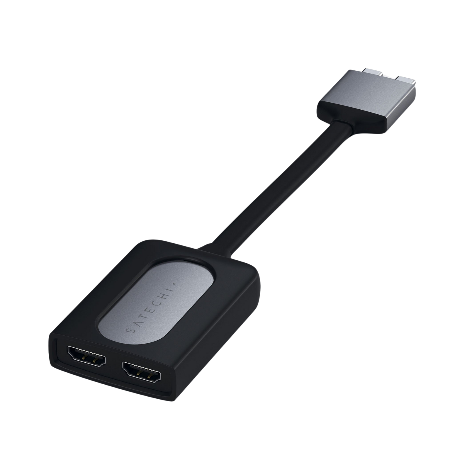 Satechi Type-C Dual HDMI Adapter - Space Grey