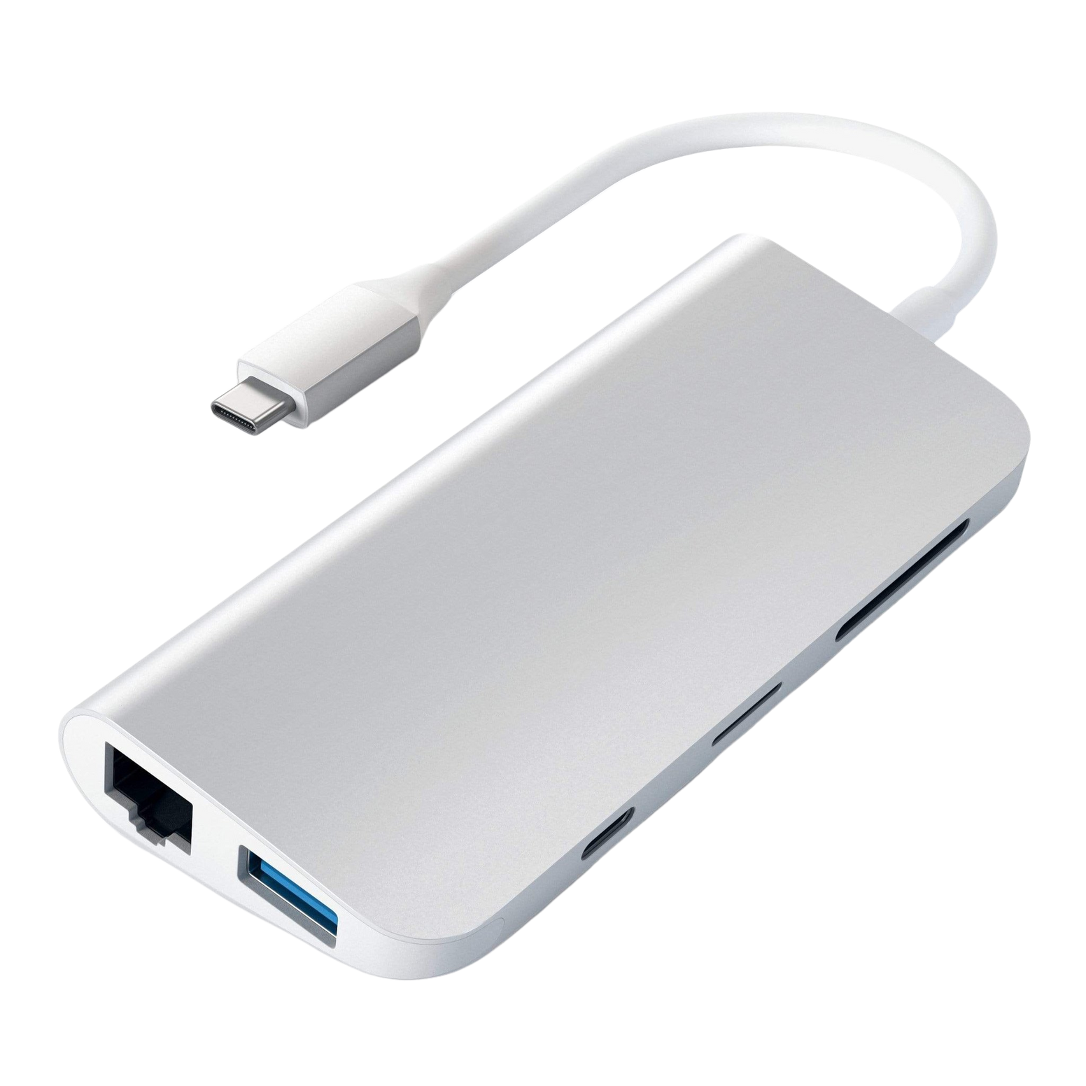 Satechi Aluminium Type-C Multimedia USB-C Dock Adapter - Silver