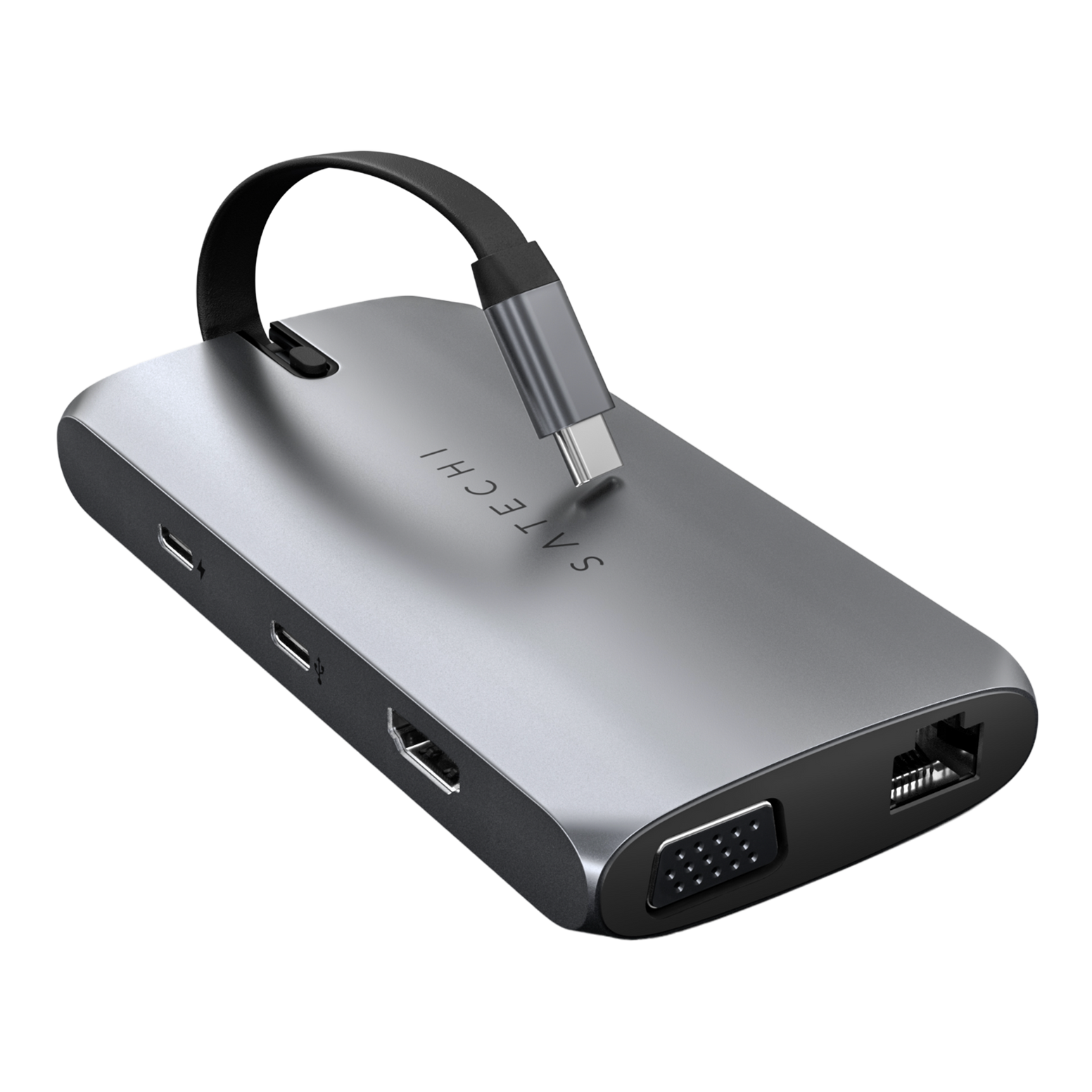 Satechi USB-C On-the-Go Multiport Adapter - Space Grey