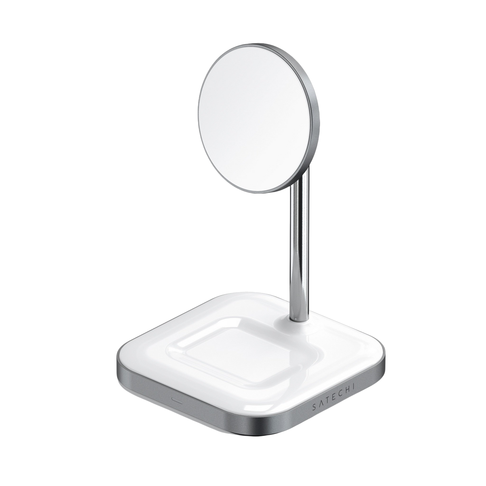 Satechi Aluminium 2-in-1 Magnetic Wireless Charging Stand