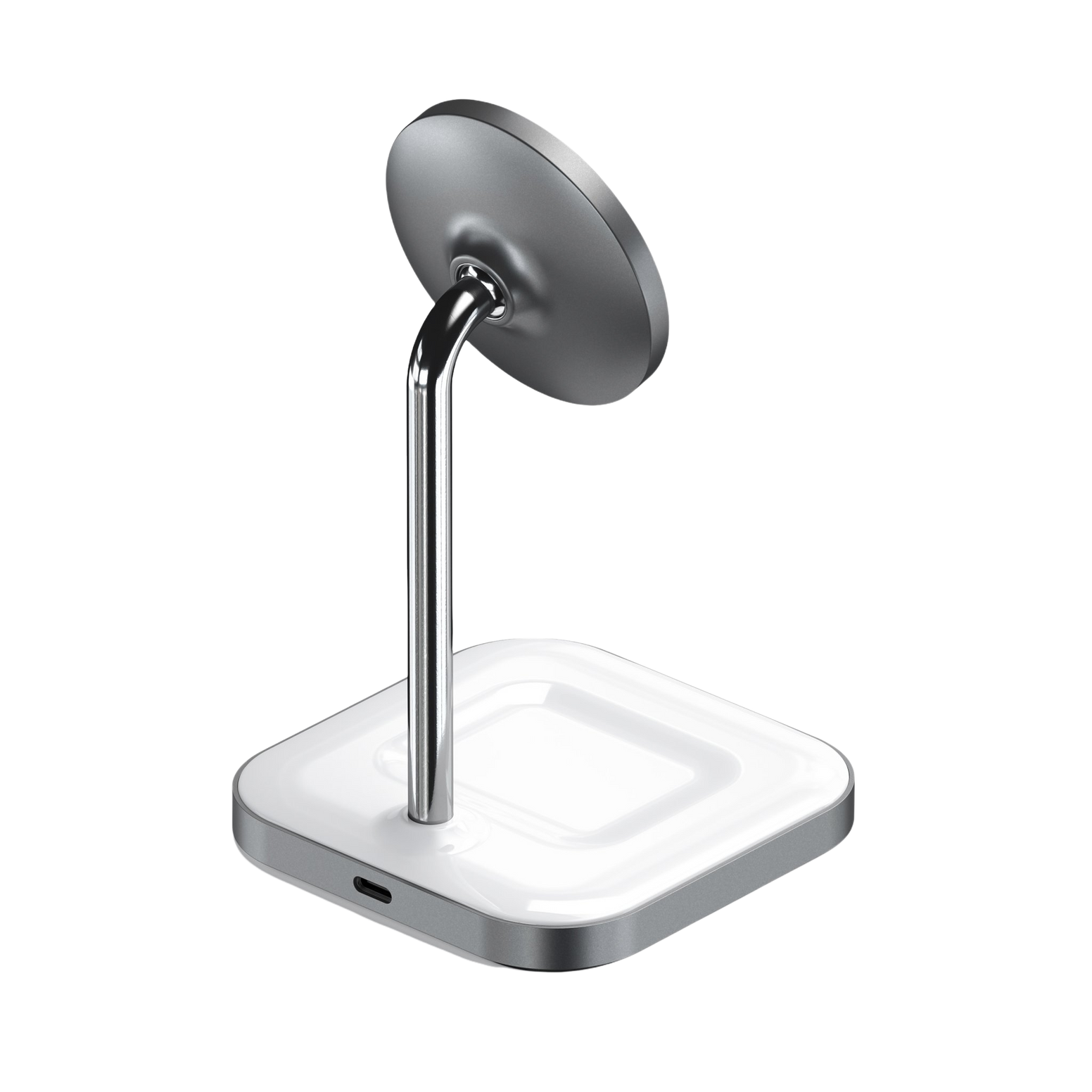 Satechi Aluminium 2-in-1 Magnetic Wireless Charging Stand