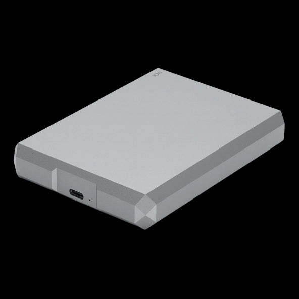 LaCie 4TB HDD External Mobile Drive - Space Grey - Discontinued