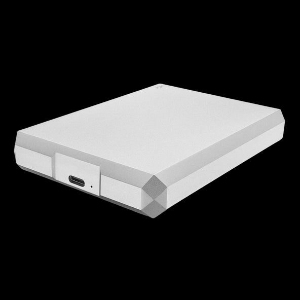 LaCie 4TB HDD External Mobile Drive - Moon Silver - Discontinued