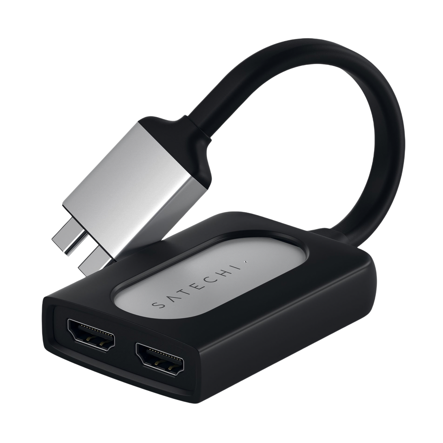 Satechi Type-C Dual HDMI Adapter - Silver