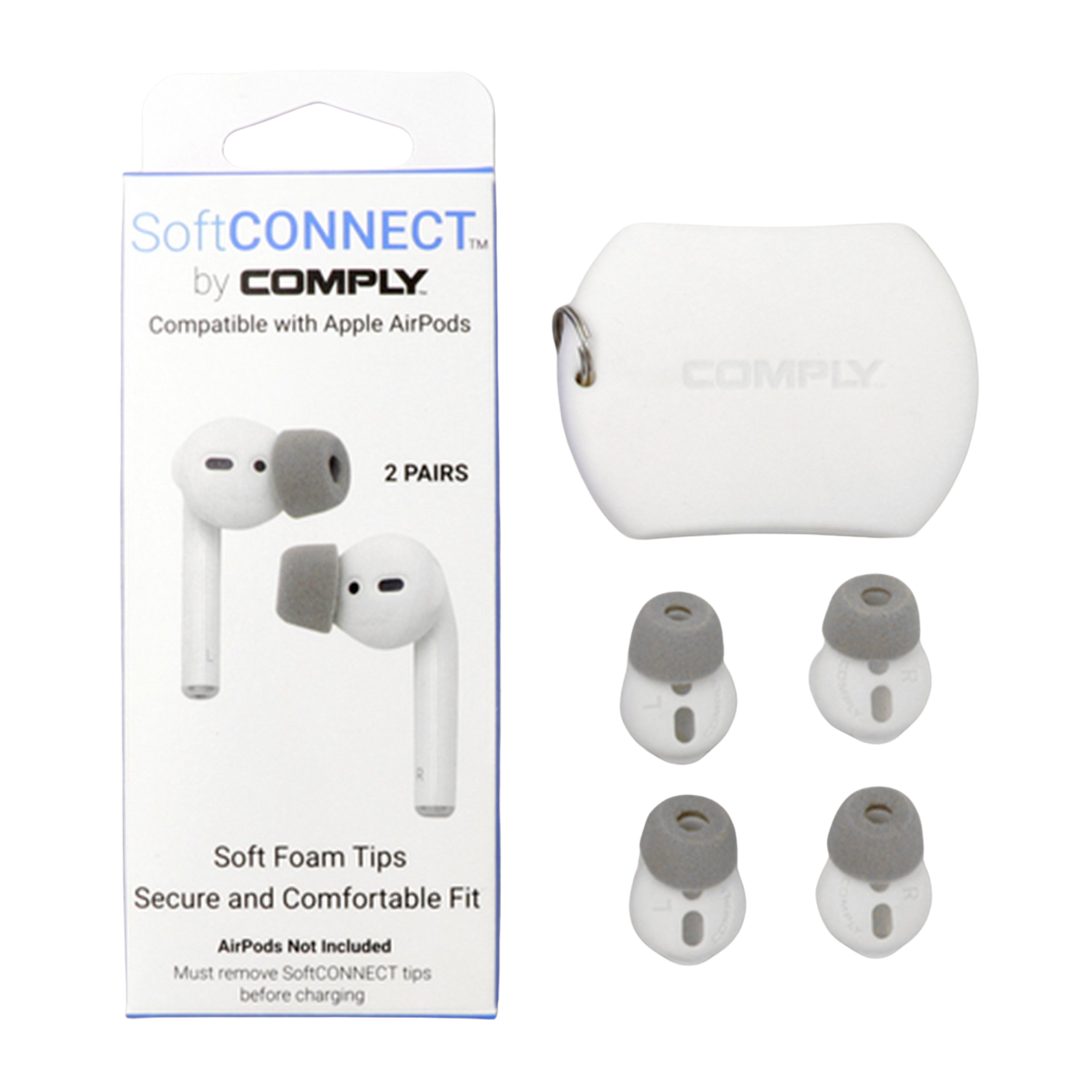 Comply SoftCONNECT Foam Tips for Airpods - Small (2 Pairs) - Discontinued