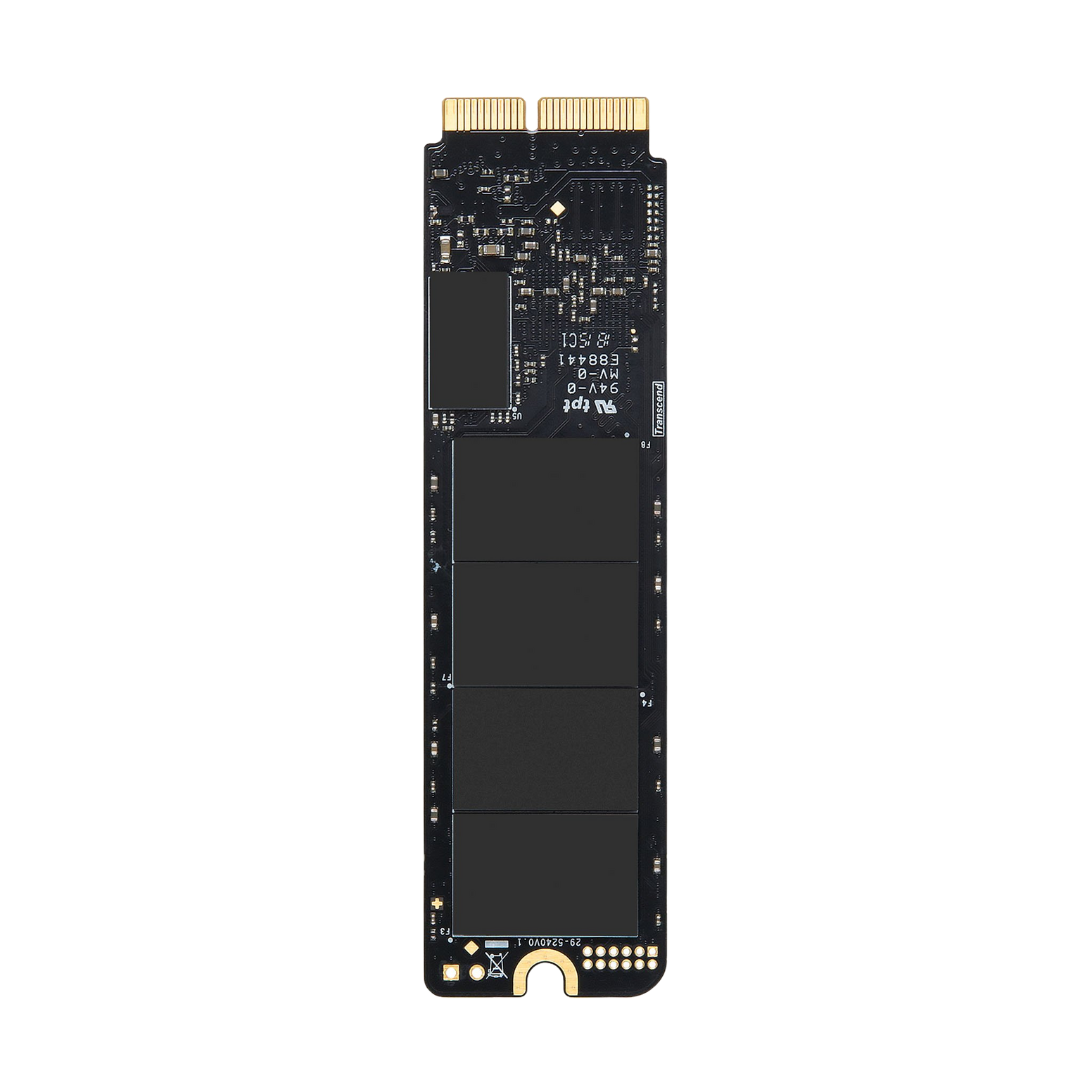 Transcend 480GB Jet Drive 850 SSD Only for MacBook Pro (Late 2013 - Early 2015), MacBook Air (Mid 2013 - Early 2015), Mac mini (Late 2014), Mac Pro (Late 2013) - NVMe Gen3 x4