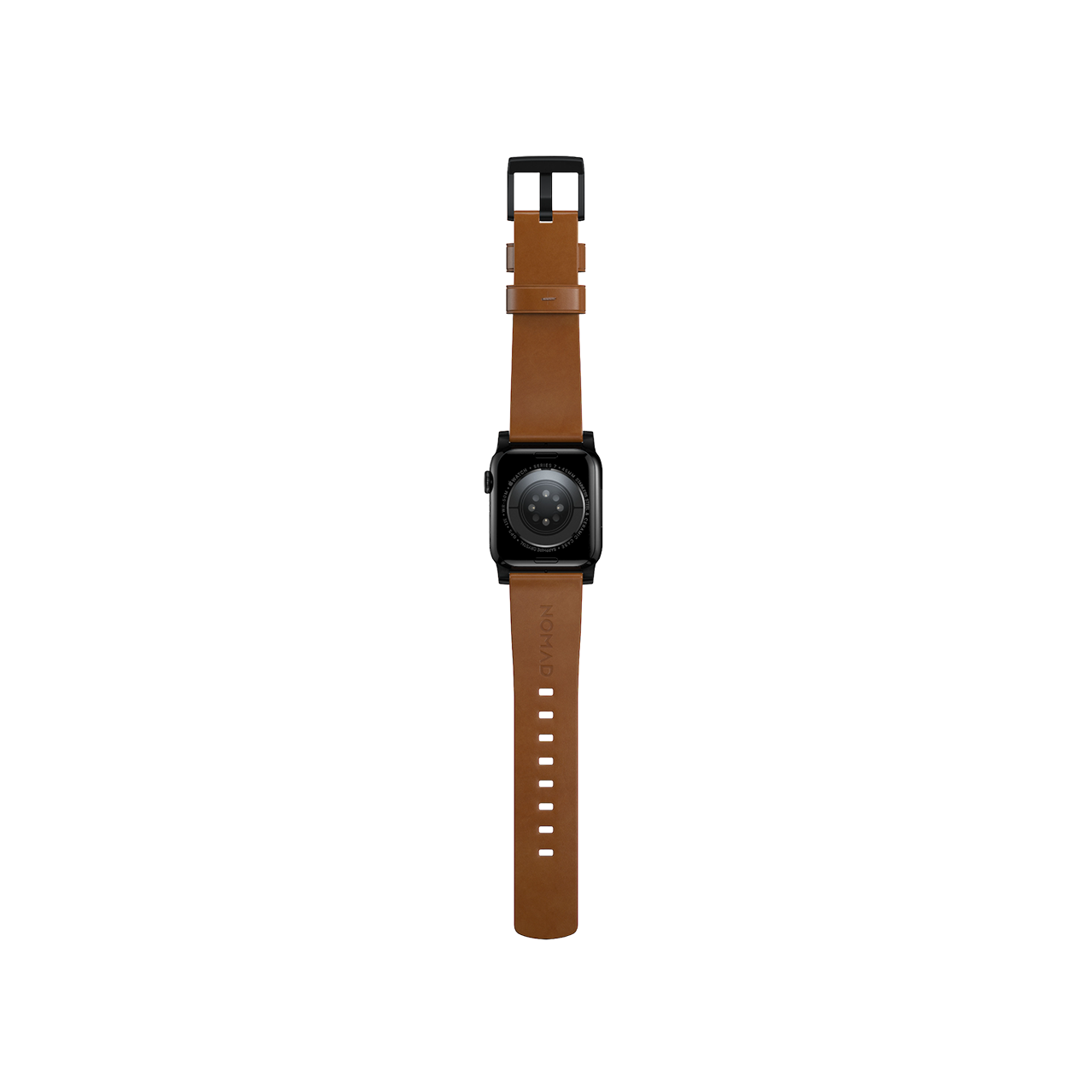 Nomad Modern Band - 45/49mm - English Tan - Black Hardware - Discontinued