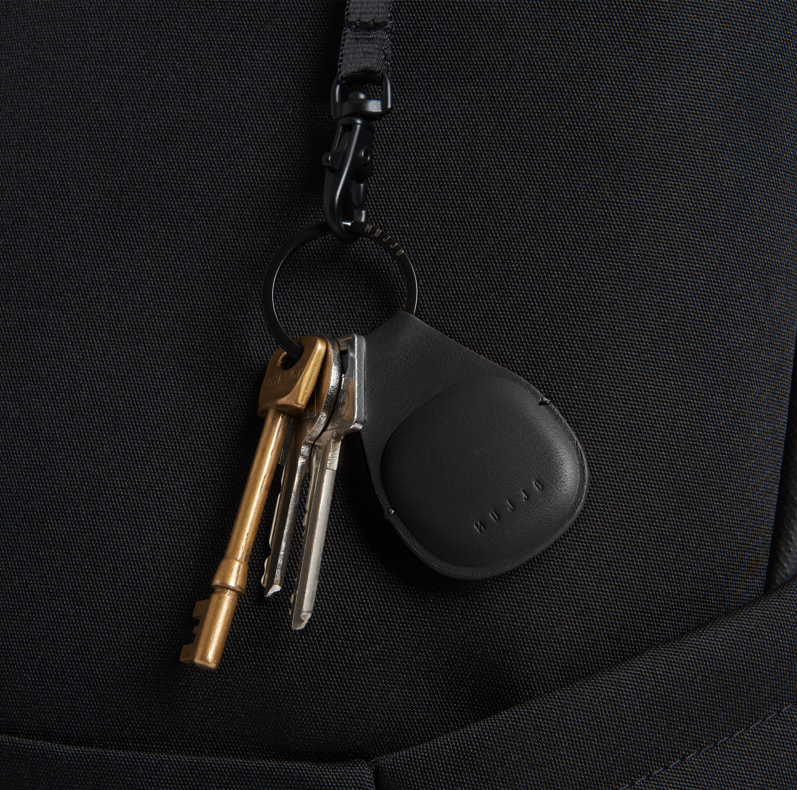 Mujjo Canopy Keychain - Black