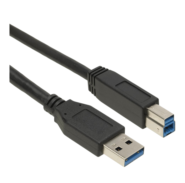 NewerTech USB-A to USB-B Cable - 1.8m - Black